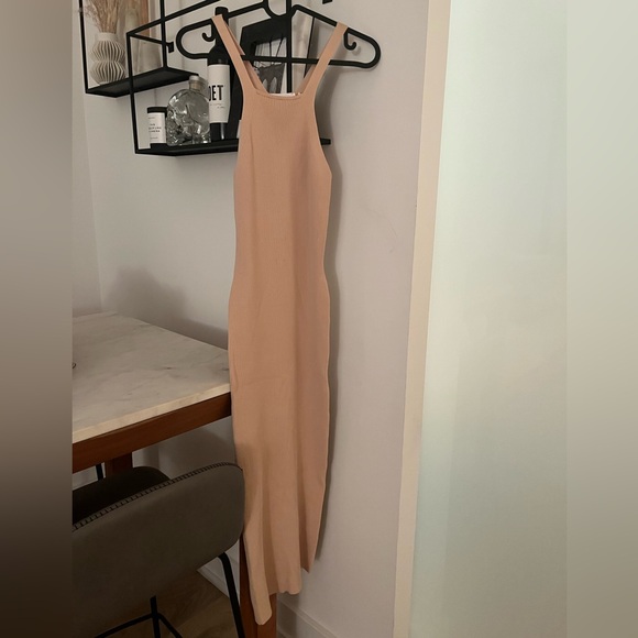 A.L.C High Neck Soft Pink Knit Dress - Picture 1 of 4